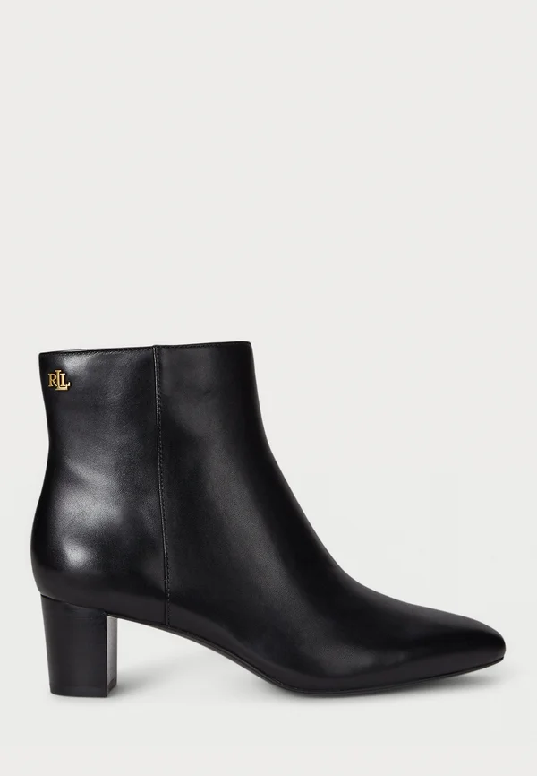 DEMI BOOTS BOOTIE - High heeled ankle boots - black