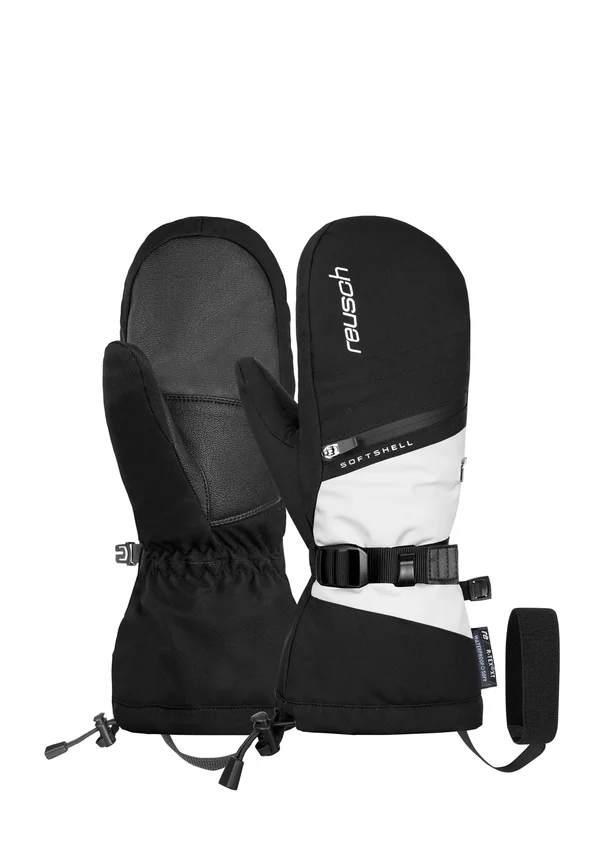 DEMI R-TEX XT - Mittens - black white