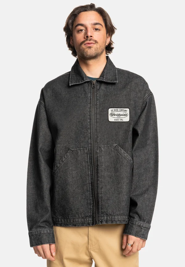 Denim jacket - black