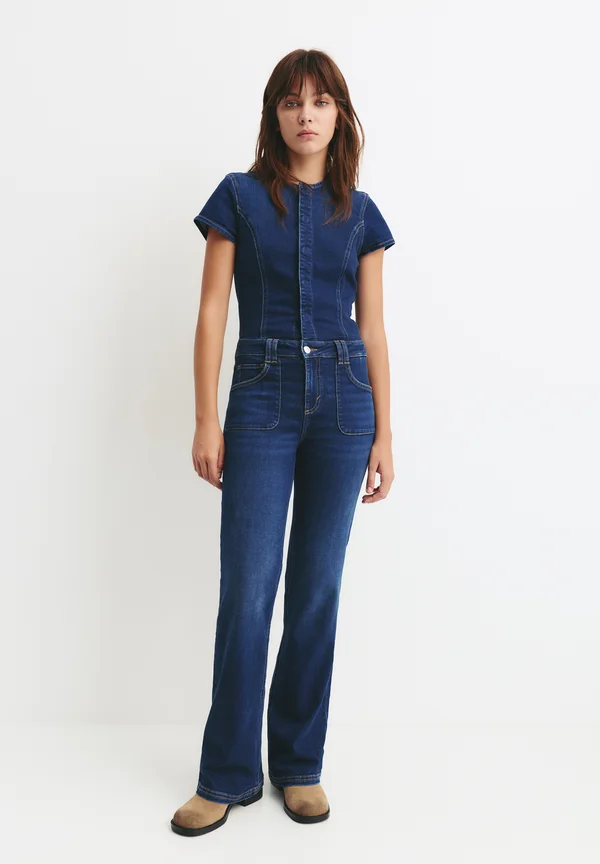 Denim Overall - dark-blue denim