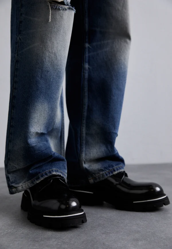 DERBY - Casual lace-ups - black