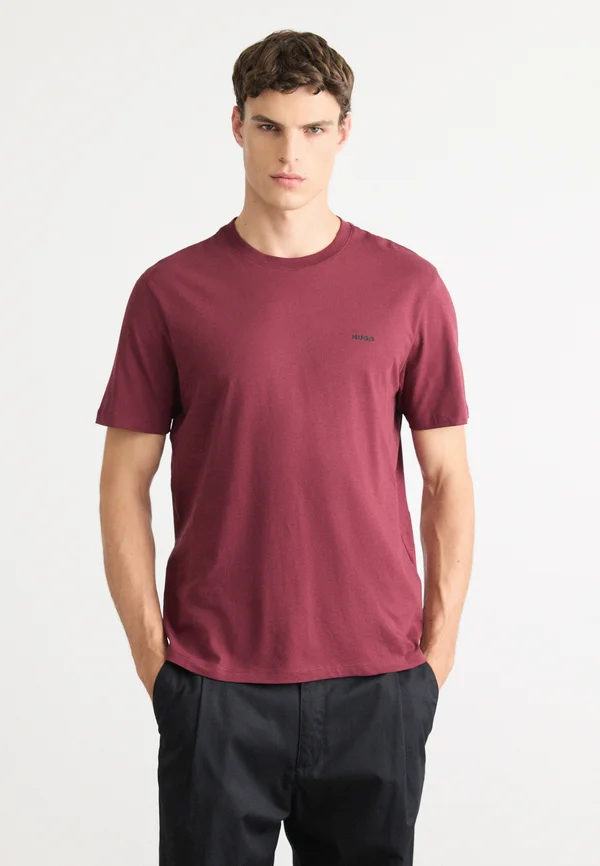 DERO - Basic T-shirt - dark red
