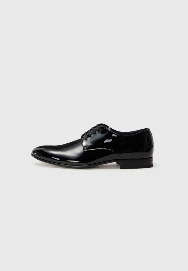 DERREK - Smart lace-ups - black