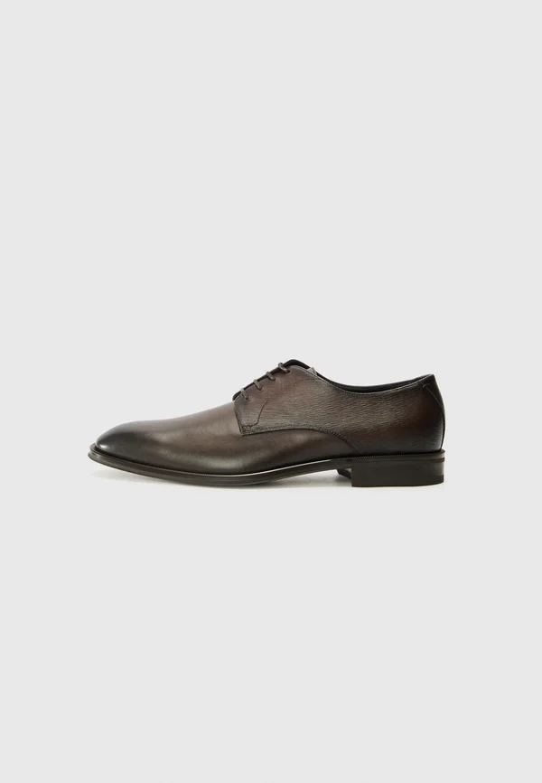 DERREK - Smart lace-ups - dark brown