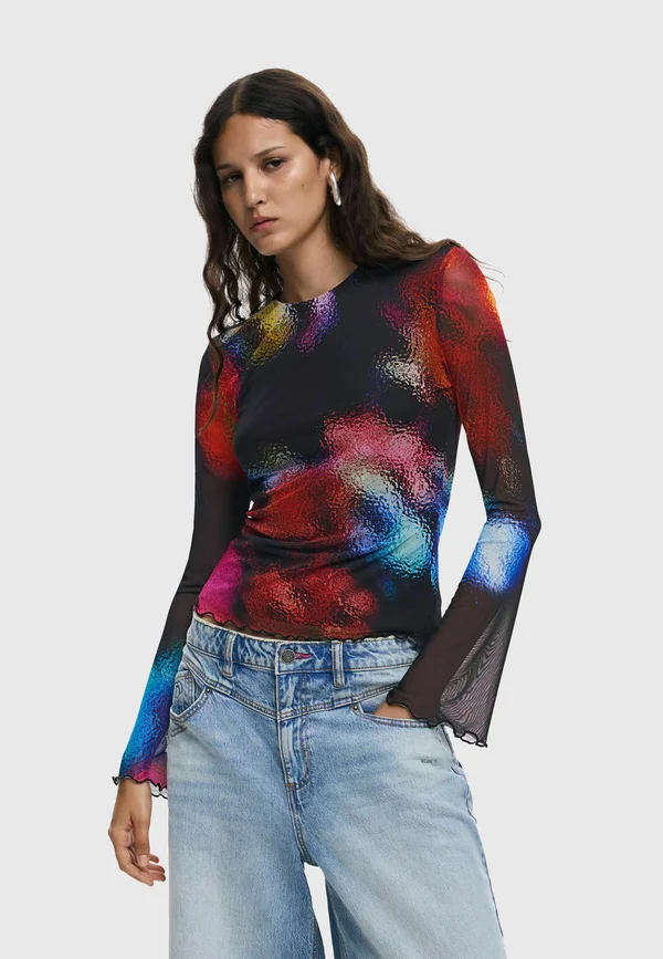 DESIGNED BY M. CHRISTIAN -  LACROIX - Long sleeved top - mix