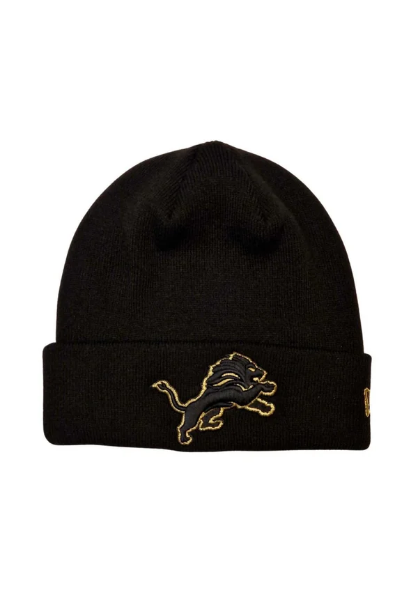 DETROIT LIONS NFL LOGO CUFF  - Beanie - schwarz
