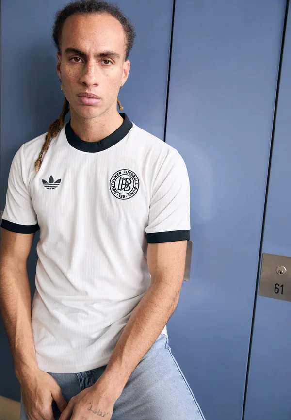 DEUTSCHLAND DFB 125 ANNIVERSARY JERSEY - National team wear - cloud white/black