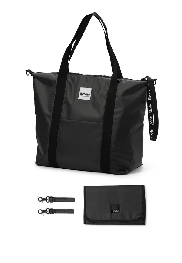 Diaper Nursing SOFT SHELL - Baby changing bag - brilliant black