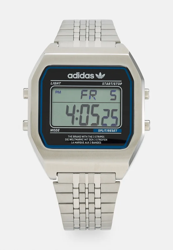 DIGITAL TWO - Digital watch - silver-coloured