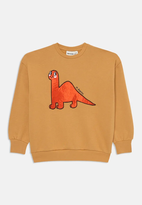 DINO APPLICATION UNISEX - Sweatshirt - beige