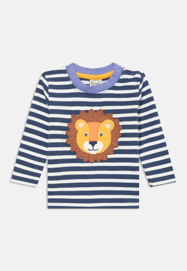 DISCOVERY APPLIQUE UNISEX - Long sleeved top - navy