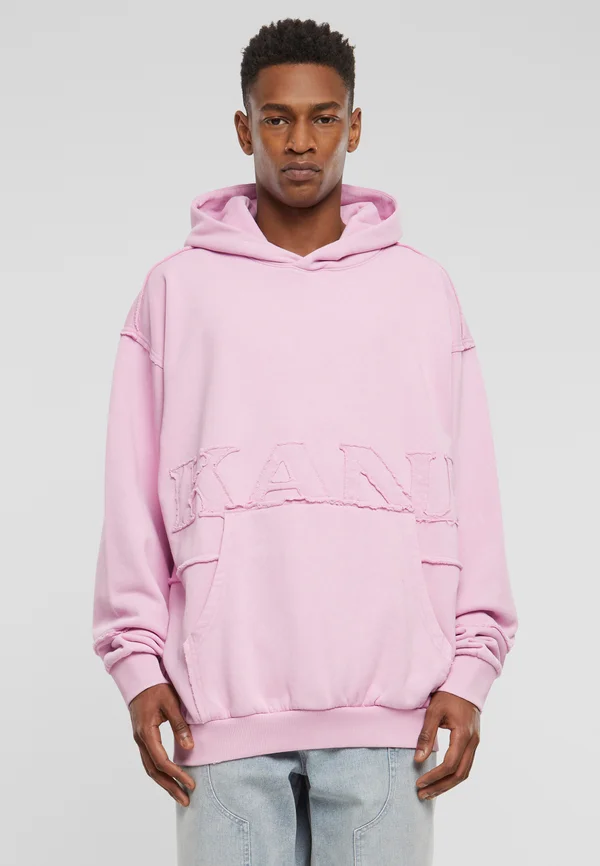 DISTRESSED  - Hoodie - rose