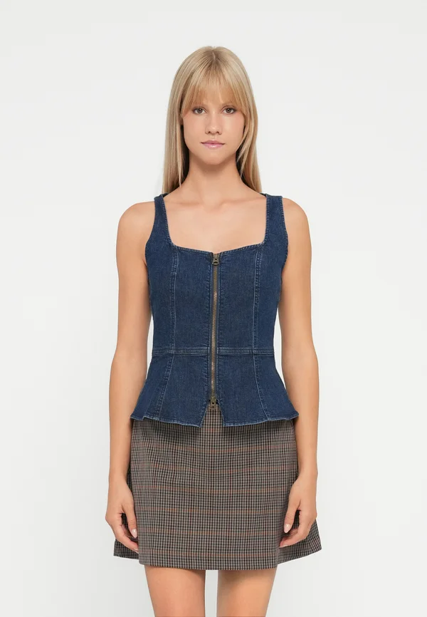 DK PALMER - Top - dark wash