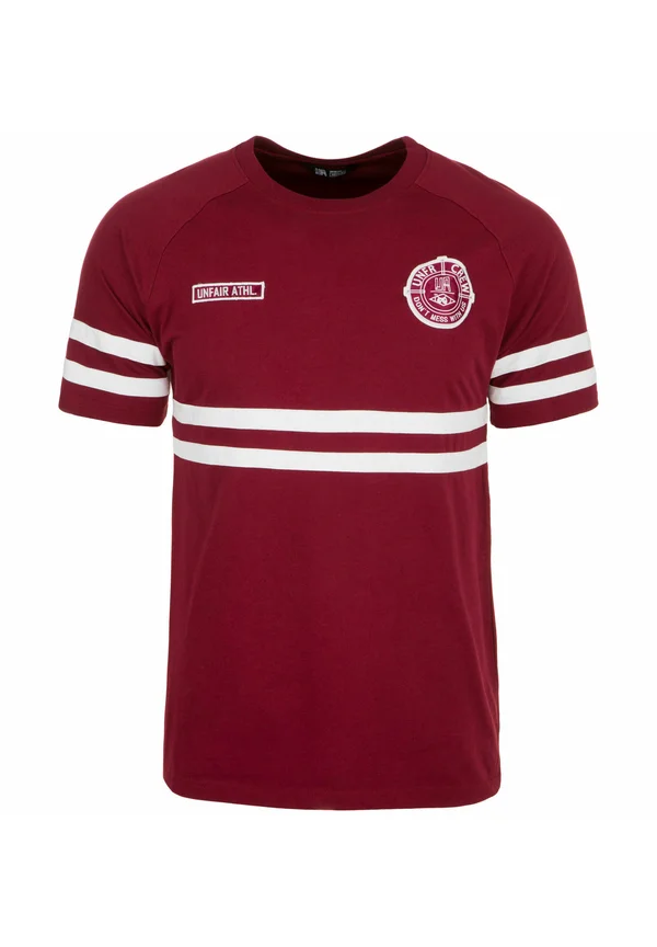 DMWU - Print T-shirt - burgundy