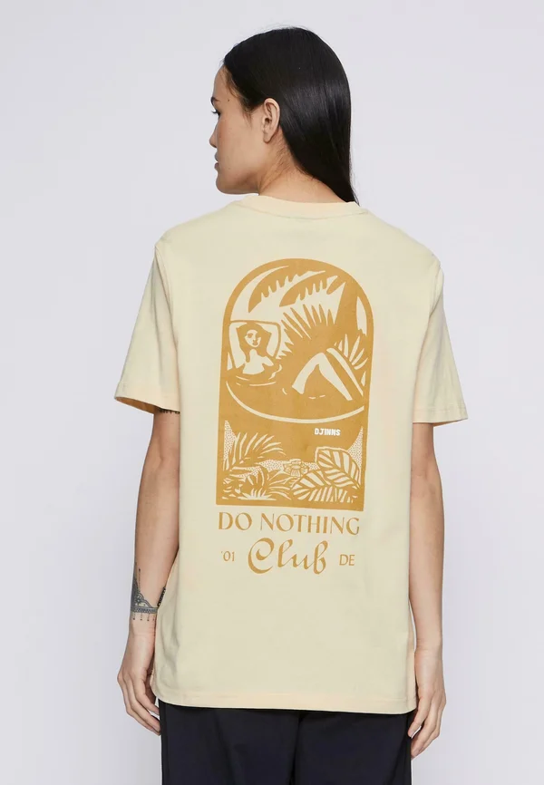 DNC BATHING - Print T-shirt - creme