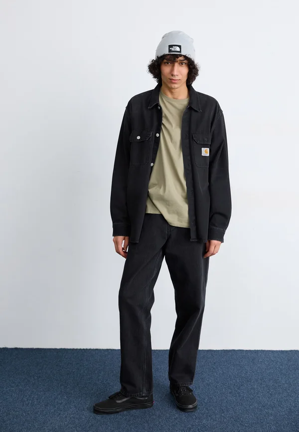 DOCK WORKER - Beanie - light grey heather