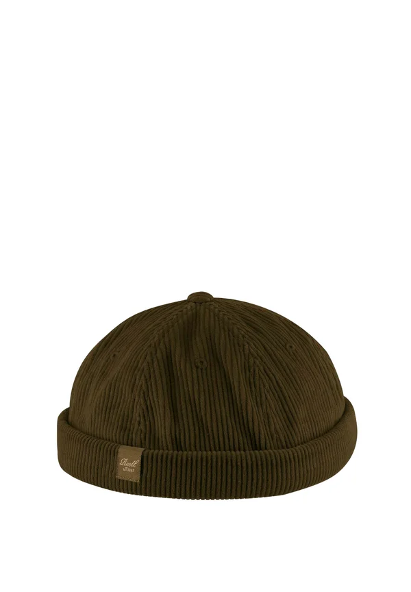 DOCKER - Cap - dark brown cord