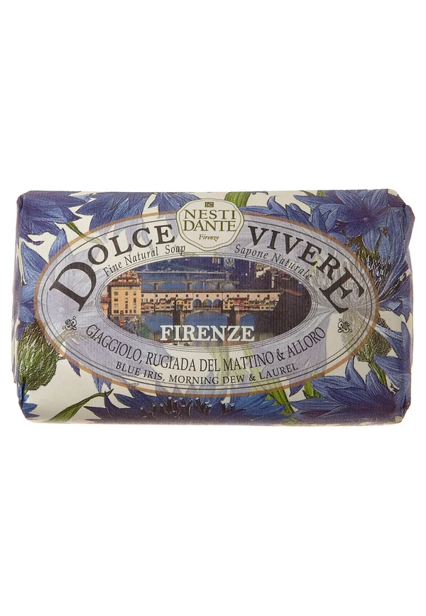 DOLCE VIVERE FIRENCE - Soap bar - blue iris, morning dew, laurel