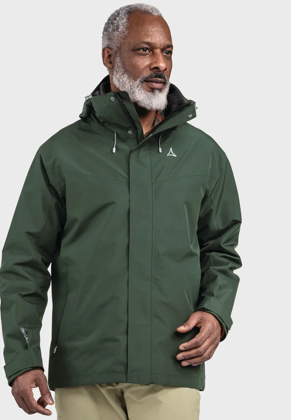 DOPPEL 3IN1 STYLE OKERE - Hardshell jacket - grün