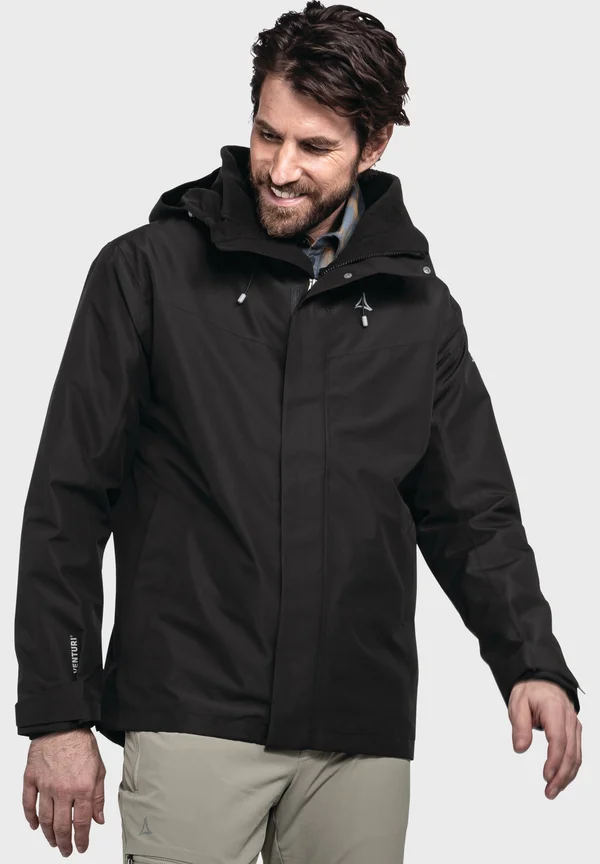 DOPPEL 3IN1 STYLE OKERE - Hardshell jacket - schwarz