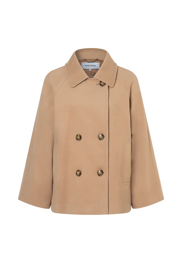DOPPELREIHIGE - Summer jacket - warm camel