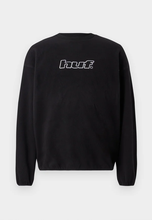 DOT POLAR CREWNECK UNISEX - Fleece jumper - black