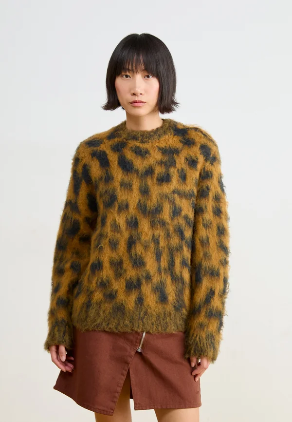 DOTTIE CREW  - Jumper - bone brown