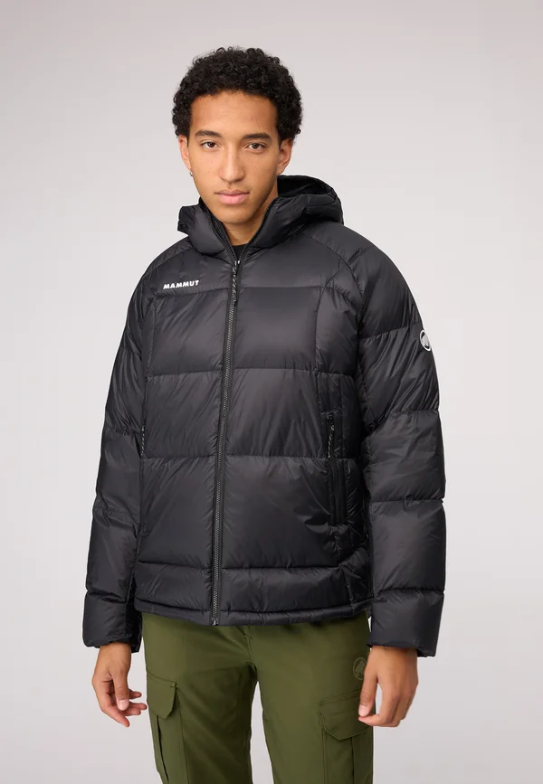 GLACIER GLOW - Down jacket - black