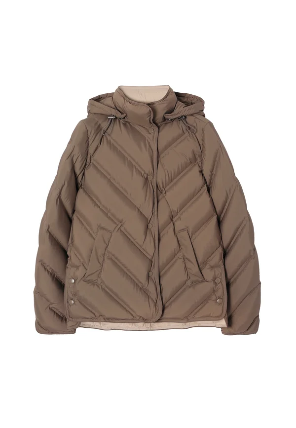 Down jacket - dark beige