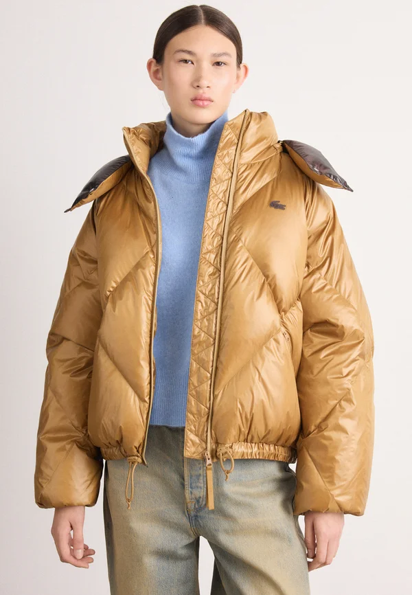 Down jacket - date brown