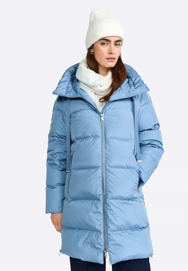 Down coat - denim blue