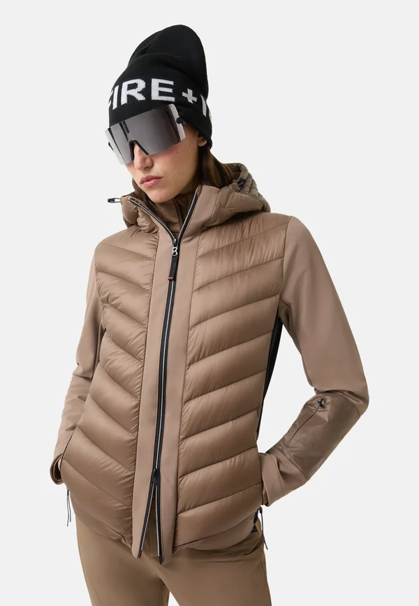 Down jacket - karamell