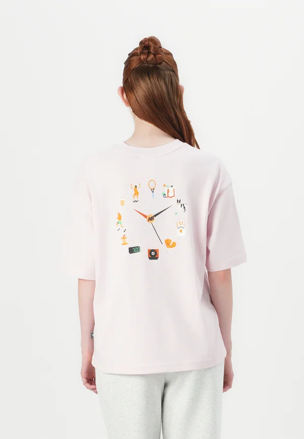 DRAKE CEREAL CLOCK - Print T-shirt - rose sugar
