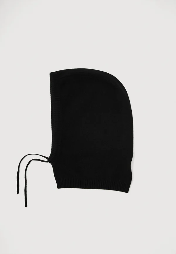 DRAWSTRING BALACLAVA UNISEX - Headscarf - black