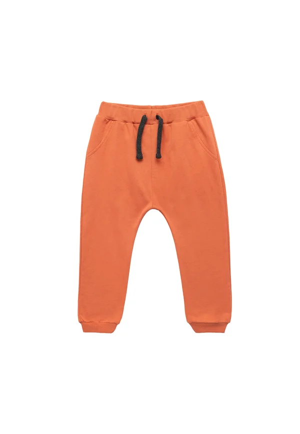 DRAWSTRING JOGGER - Trousers - brown