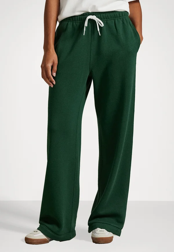 DRAWSTRING WIDE-LEG TRACKSUIT BOTTOMSOMS - Tracksuit bottoms - northwest pine