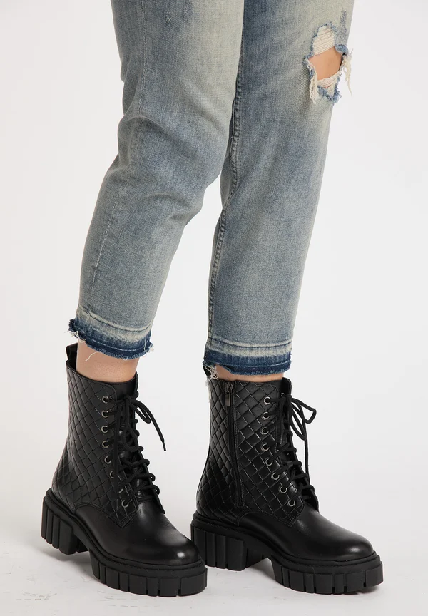 DREIMASTER SCHUHE - Platform ankle boots - schwarz