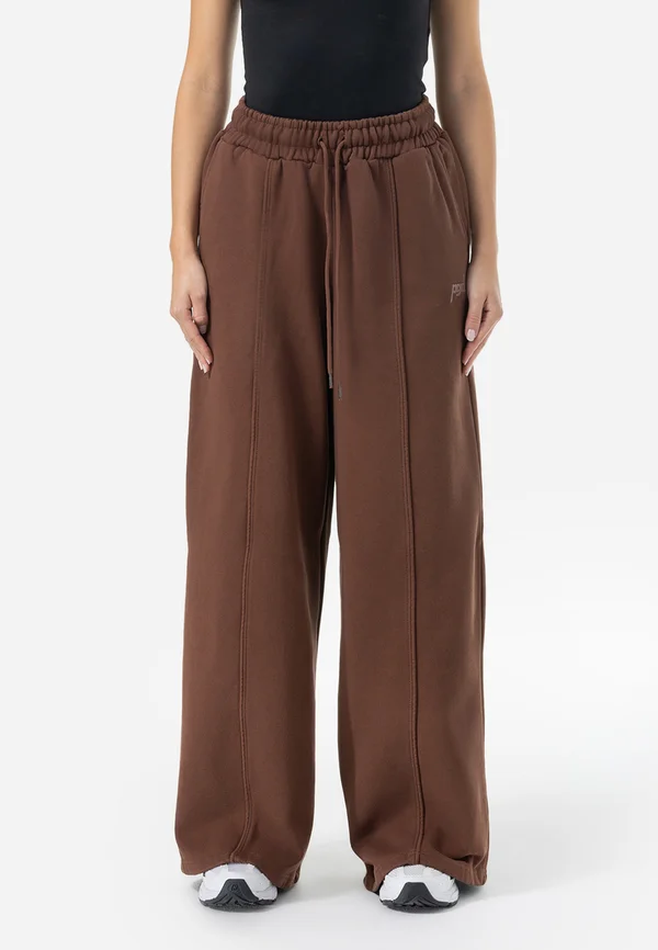 DRIESA - Tracksuit bottoms - heavy washed hazel brown