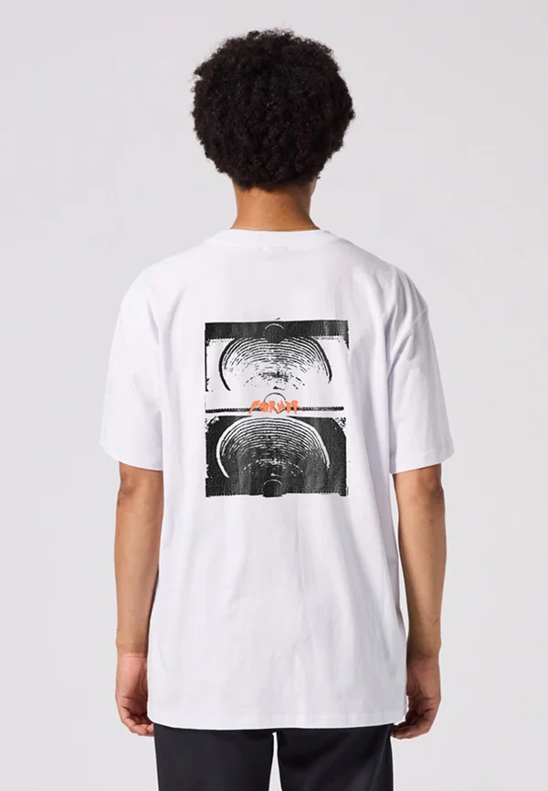 DROID CRUX UNISEX - Print T-shirt - oyster
