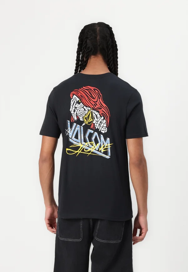 DROPPED THIS - Print T-shirt - antique black