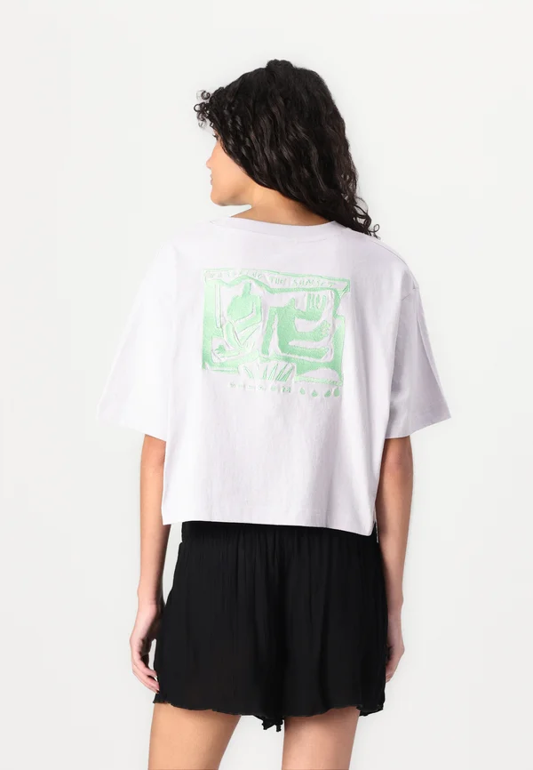 DRUMSTONE TEE - Print T-shirt - dusty lavender