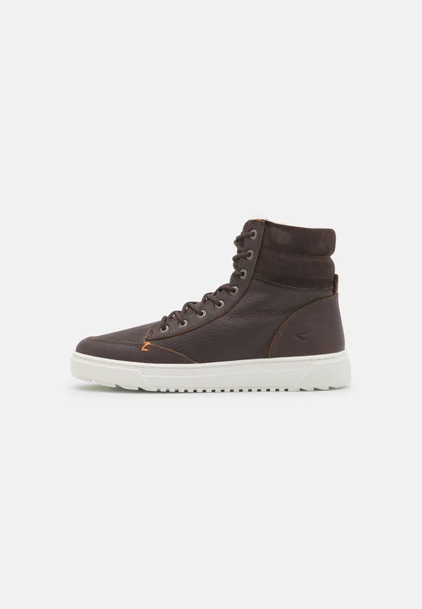 DUBLIN L30 MERLINS - High-top trainers - dark brown/offwhite