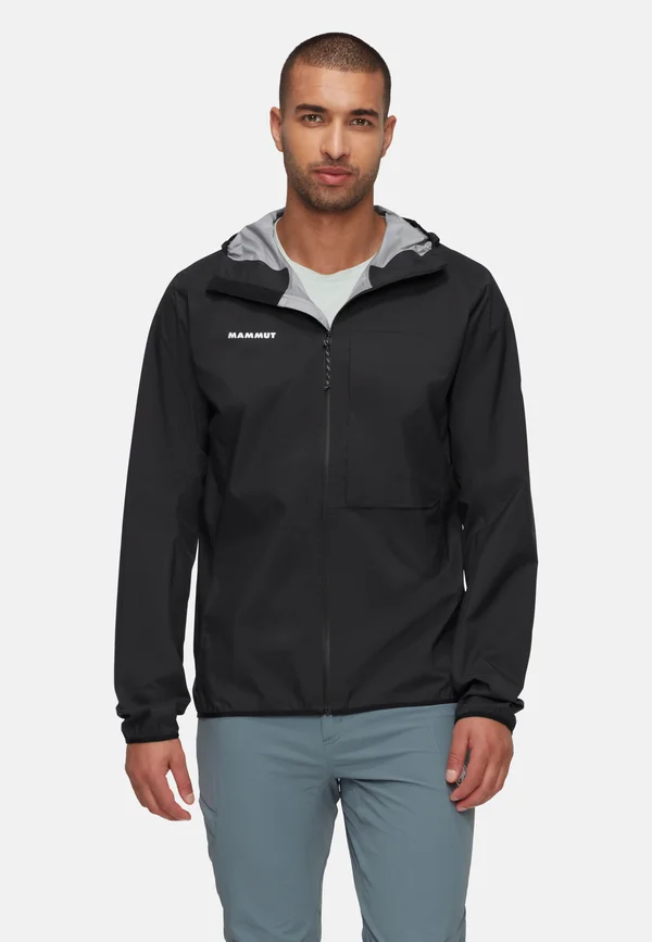 DUCAN HOODED - Hardshell jacket - black
