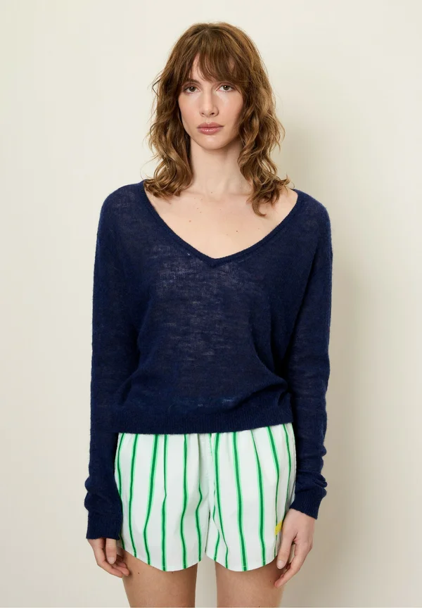 DUMY - Jumper - navy chine