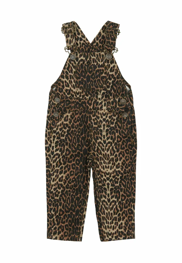 Dungarees - feather gray aop