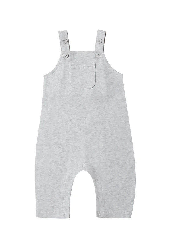 Dungarees - hellgrau melange