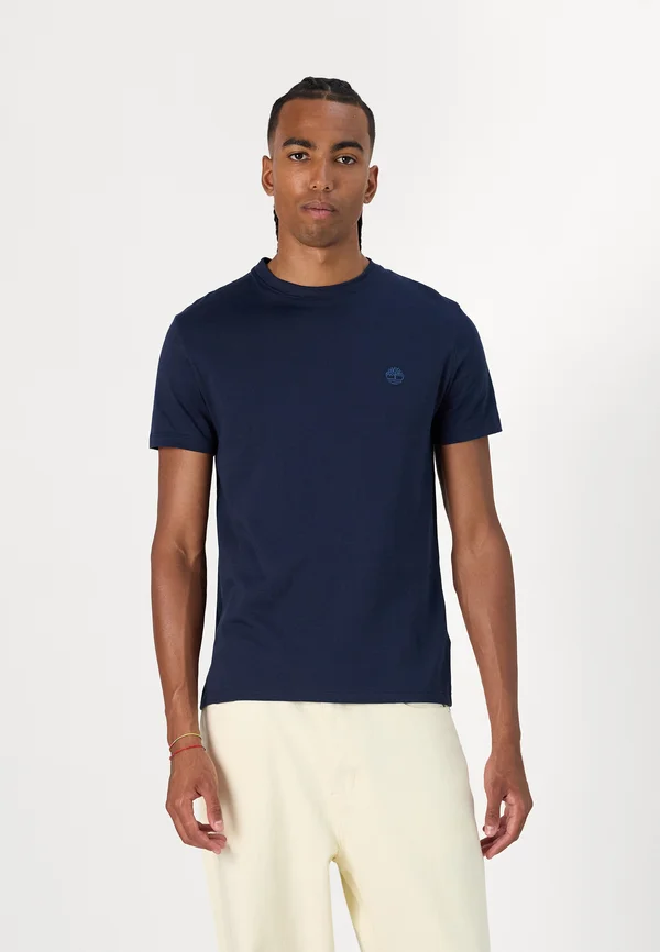 DUNSTAN RIVER SHORT SLEEVE TEE - Basic T-shirt - dark sapphire