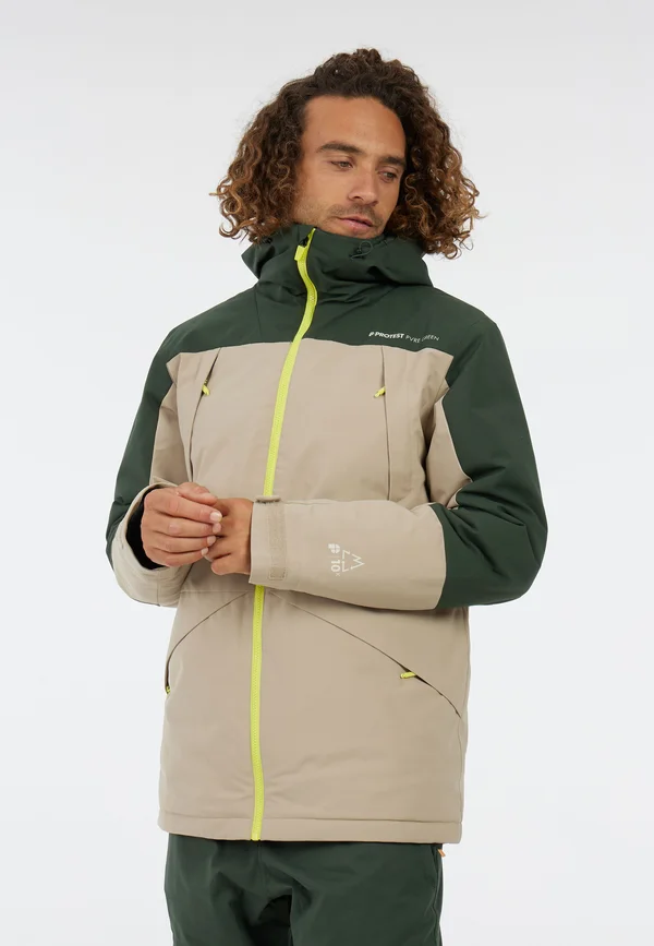 DUNTON - Snowboard jacket - kale green
