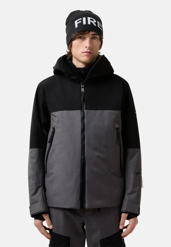DYRE - Snowboard jacket - grau schwarz