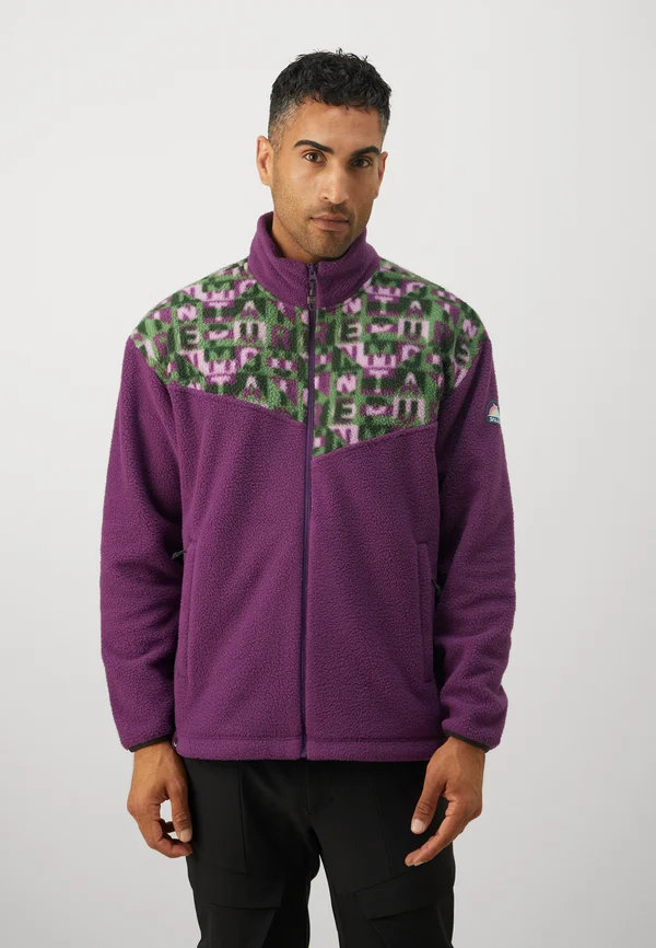 EAGLE ANNIVERSARY - Fleece jacket - plum